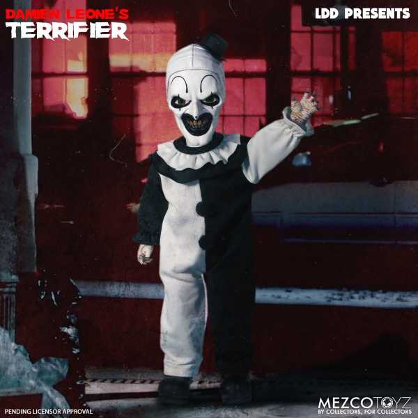 VORBESTELLUNG ! LDD Presents Terrifier Art the Clown 25 cm Puppe