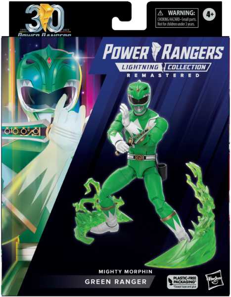 VORBESTELLUNG ! Power Rangers Lightning Coll. Mighty Morphin Green Ranger Actionfigur Remastered