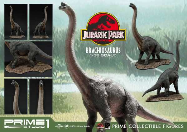 Jurassic Park Prime Collectibles 1/38 Brachiosaurus 35 cm PVC Statue