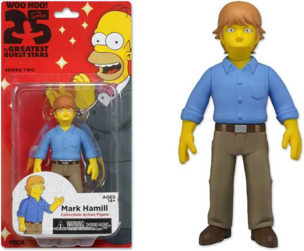 NECA The Simpsons 25th Anniversary Mark Hamill 5 Inch Actionfigur