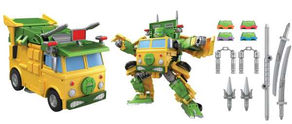 VORBESTELLUNG ! Transformers x Teenage Mutant Ninja Turtles Collaborative Party Wallop Actionfigur