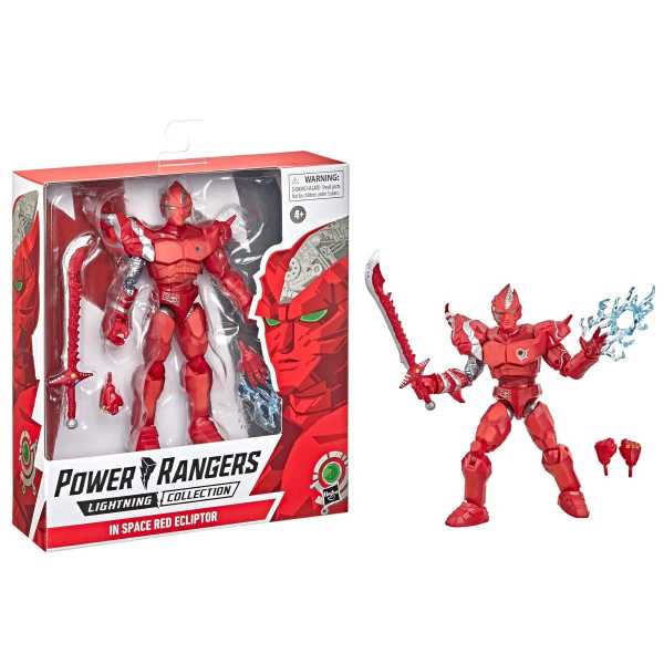 Power Rangers Lightning Collection Red Ecliptor 6 Inch Actionfigur