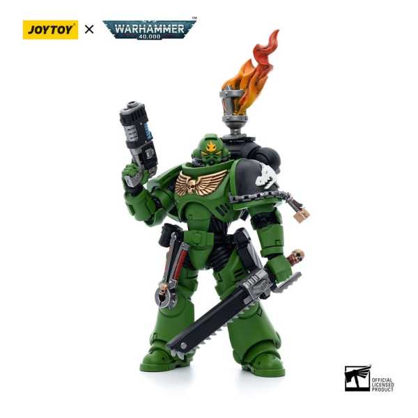 Joy Toy Warhammer 40k Salamanders Intercessors Sergeant Tsek'gan 1/18 Actionfigur
