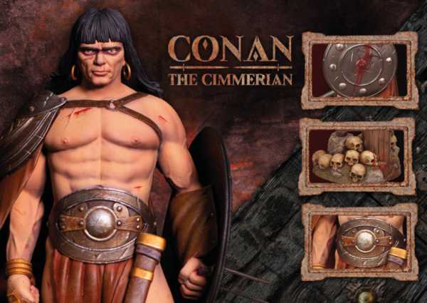 VORBESTELLUNG ! Conan The Cimmerian Sanjulián Version Statue