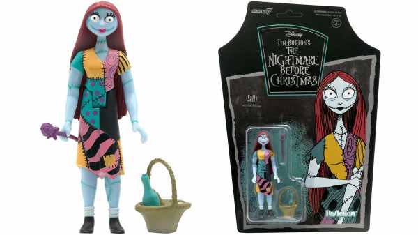NIGHTMARE BEFORE CHRISTMAS SALLY REACTION ACTIONFIGUR