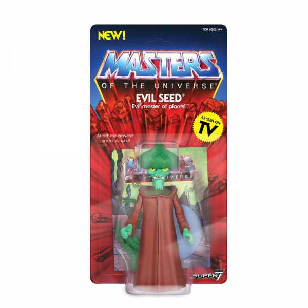 MASTERS OF THE UNIVERSE VINTAGE WAVE 4 EVIL SEED ACTIONFIGUR
