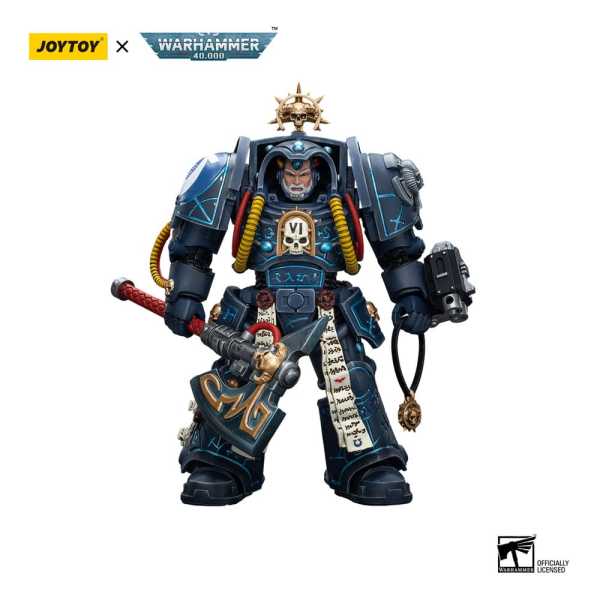 VORBESTELLUNG ! Joy Toy Warhammer 40k 1/18 Ultramarines Librarian in Terminator Armour Actionfigur