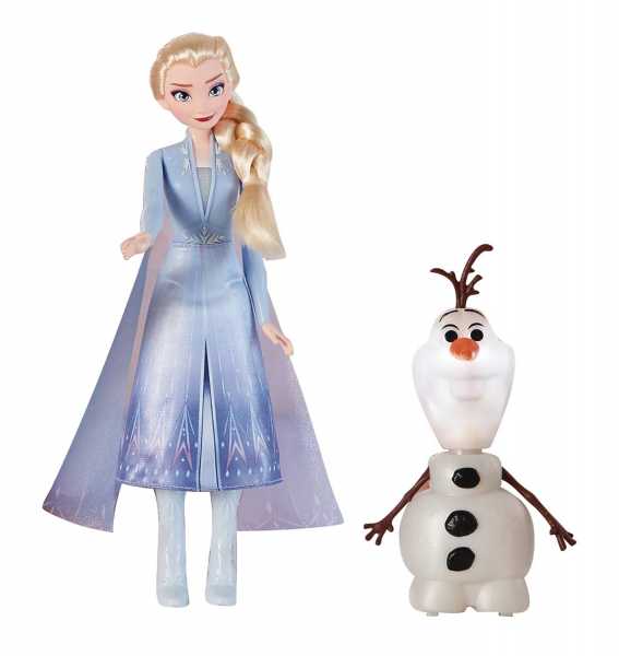 Frozen 2 Talk and Glow Olaf and Elsa Puppen-Set