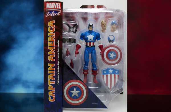 Marvel Select Classic Captain America Actionfigur