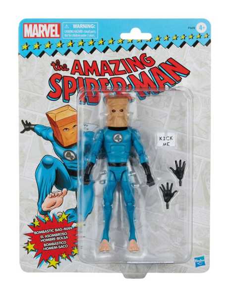 The Amazing Spider-Man Marvel Legends Bombastic Bag-Man 15 cm Actionfigur