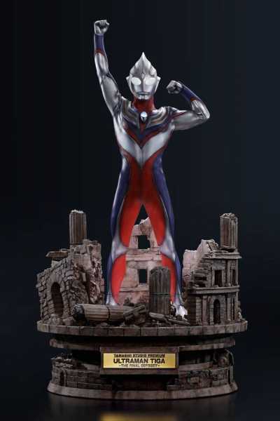Ultraman Tamashii Studio Ultraman Tiga The Final Odyssey 67 cm Premium Statue