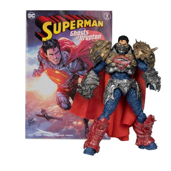 VORBESTELLUNG ! McFarlane Toys DC Page Punchers Wave 5 Superman 7 Inch Actionfigur & Comic