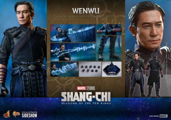 VORBESTELLUNG ! Shang-Chi and the Legend of the Ten Rings Movie MP 1/6 Wenwu 28 cm Actionfigur