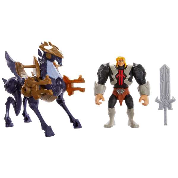 VORBESTELLUNG ! He-Man and The Masters of the Universe He-Man and Stridor Actionfiguren Set US Karte