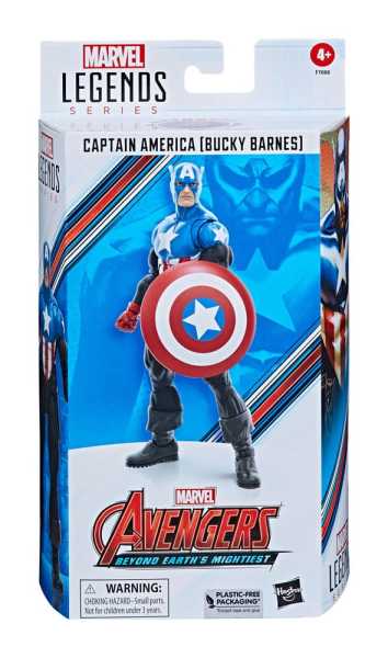 Marvel Legends Avengers Beyond Earth's Mightiest Captain America (Bucky) Actionfigur