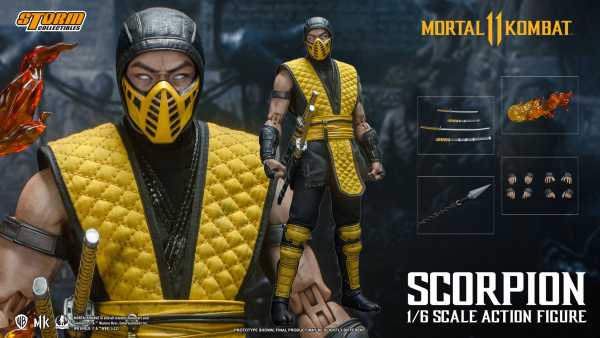 Storm Collectibles Mortal Kombat 11 1/6 Scorpion 32 cm Actionfigur