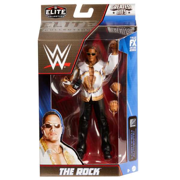 WWE Elite Collection Greatest Hits The Rock Actionfigur