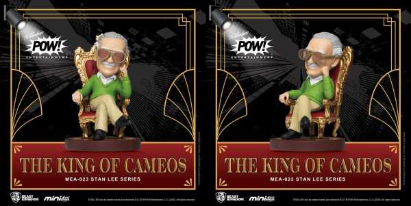 MEA-023 Stan Lee Mini Egg Attack Stan Lee The King of Cameos 8 cm Actionfigur