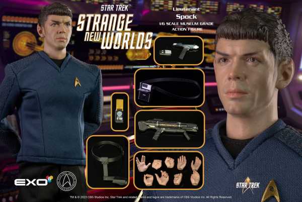 VORBESTELLUNG ! Star Trek: Strange New Worlds Lieutenant Spock 1:6 Scale Actionfigur