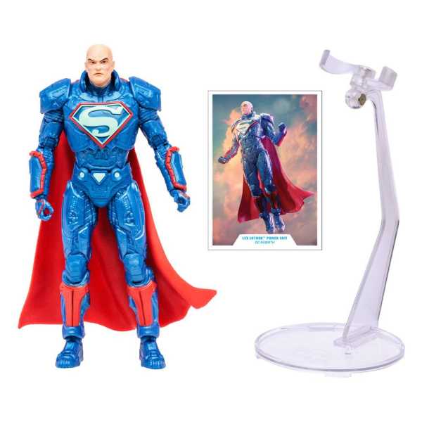 DC Multiverse Lex Luthor in Power Suit 18 cm Actionfigur SDCC Exclusive