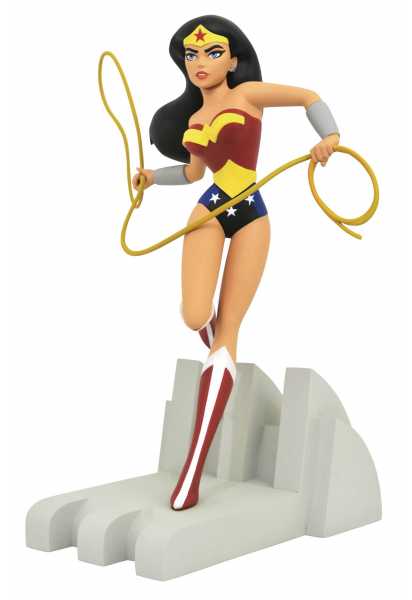 AUF ANFRAGE ! DC PREMIER COLLECTION THE ANIMATED SERIES WONDER WOMAN STATUE