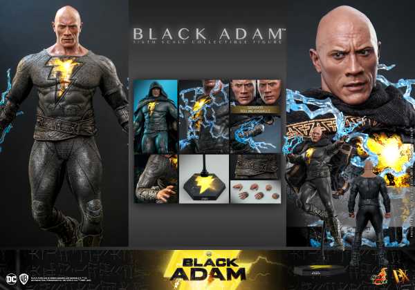 VORBESTELLUNG ! Hot Toys Black Adam 1/6 Black Adam 33 cm Actionfigur