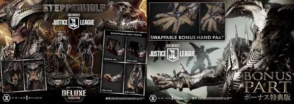 AUF ANFRAGE ! Zack Snyder's Justice League 1/3 Steppenwolf 102 cm Museum Masterline Statue DLX B.V.