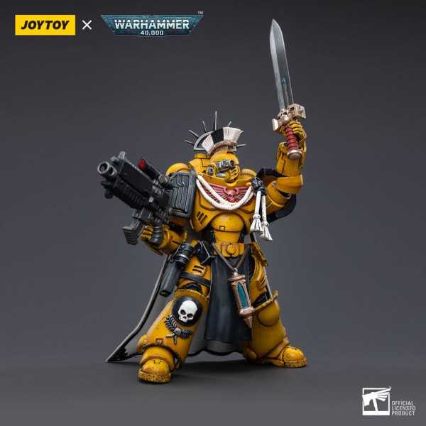 Joy Toy Warhammer 40k 1/18 Imperial Fists Primaris Captain 12 cm Actionfigur
