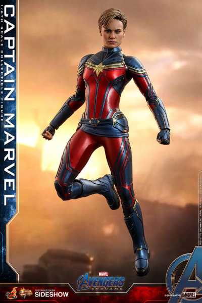 Avengers: Endgame Movie Masterpiece Series 1/6 Captain Marvel 29 cm PVC Actionfigur