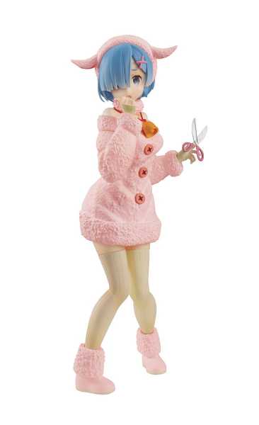 RE:ZERO STARTING LIFE IN ANOTHER WORLD SSS WOLF & SEVEN KIDS REM PASTEL FIGUR