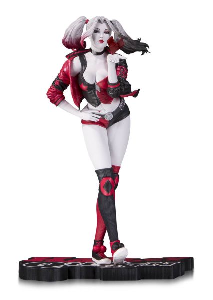 HARLEY QUINN RED WHITE & BLACK BY STANLEY LAU STATUE