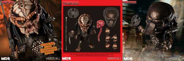 MDS PREDATOR 2 CITY HUNTER 6 INCH DELUXE STYLIZED ROTO ACTIONFIGUR