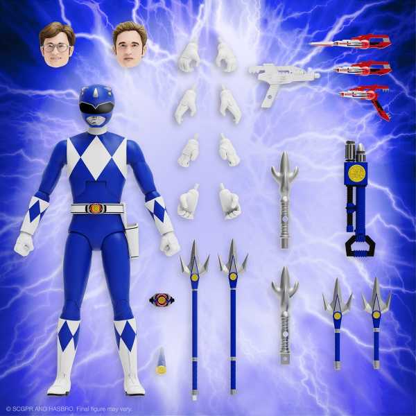 VORBESTELLUNG ! Power Rangers Ultimates Blue Ranger 7 Inch Actionfigur
