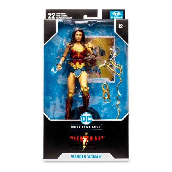 McFarlane Toys DC Shazam! Fury of the Gods Movie Wonder Woman 7 Inch Actionfigur