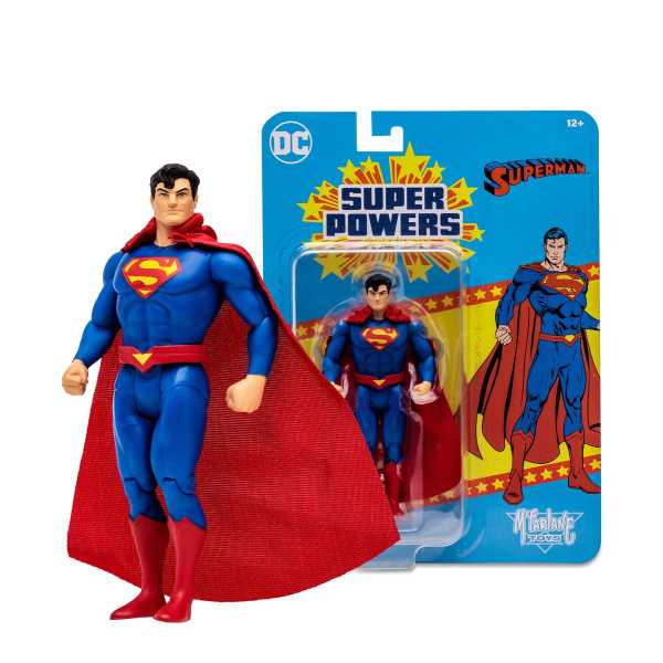 McFarlane Toys DC Super Powers Superman Reborn Superman 4 Inch Actionfigur