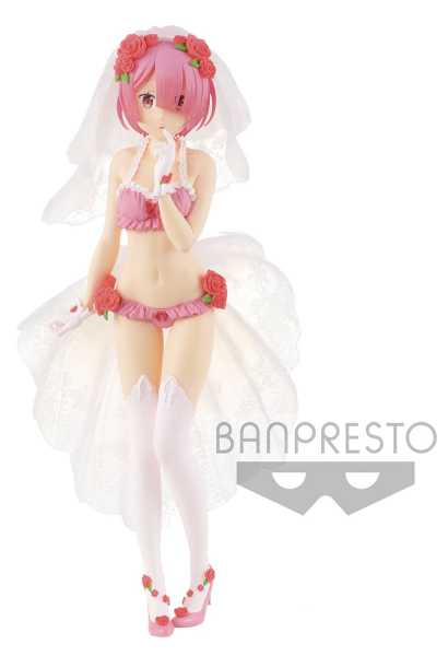 RE:ZERO STARTING LIFE IN ANOTHER WORLD EXQ REM SPECIAL EDITION FIGUR PINK VERSION