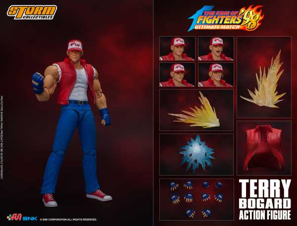 VORBESTELLUNG ! STORM COLLECTIBLES KING OF FIGHTERS TERRY BOGARD 1/12 ACTIONFIGUR