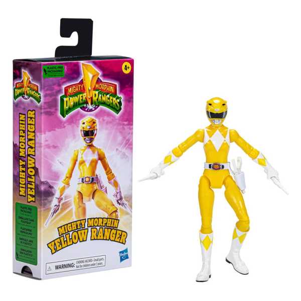 Power Rangers Mighty Morphin Yellow Ranger 15 cm Actionfigur