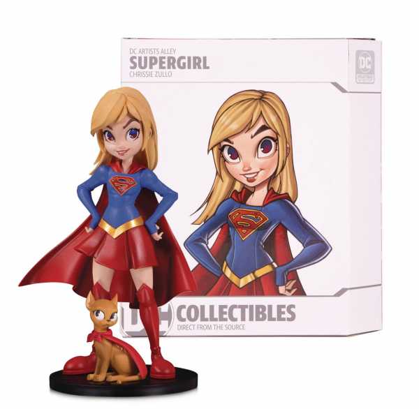 DC ARTISTS ALLEY SUPERGIRL BY ZULLO PVC FIGUR