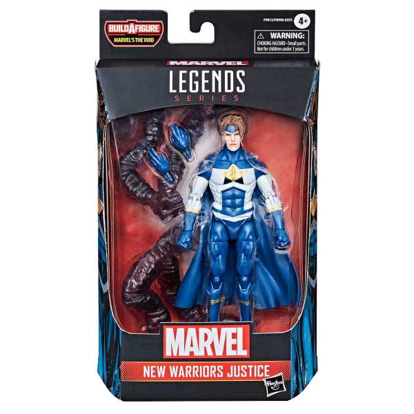 Marvel Legends The Void Wave New Warriors Justice 6 Inch BaF Actionfigur