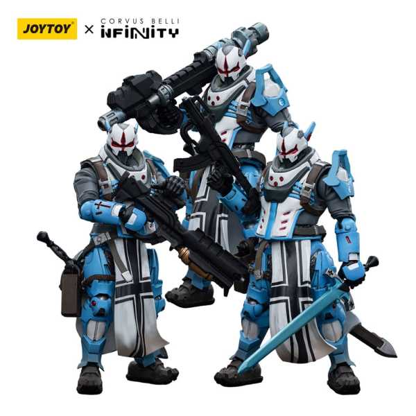 Joy Toy Infinity PanOceania 1/18 Teutonic Knights 12 cm Actionfiguren 3-Pack
