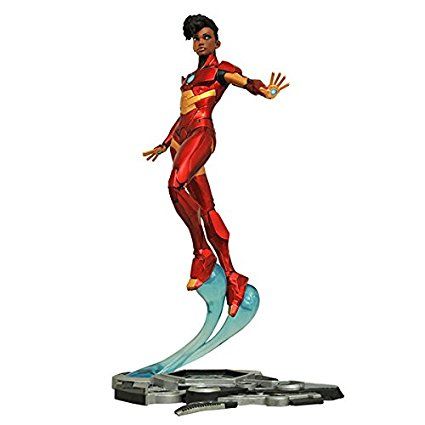 SDCC 2017 MARVEL GALLERY UNMASKED IRONHEART PVC STATUE