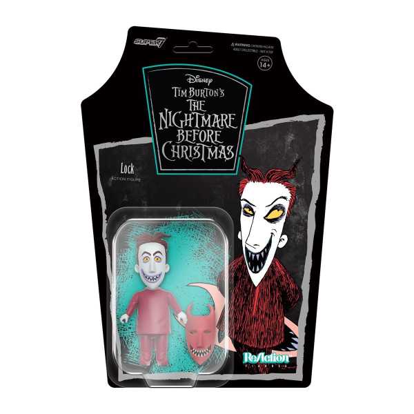 The Nightmare Before Christmas Lock 3 3/4-inch ReAction Actionfigur