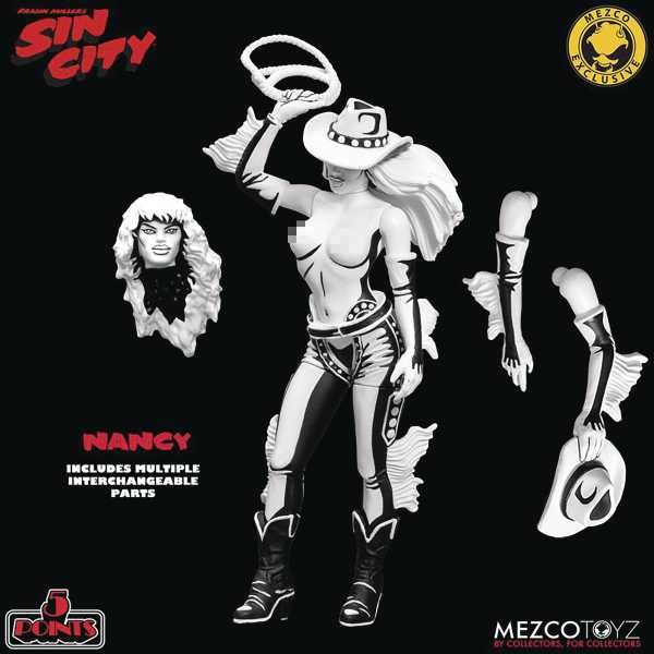 SDCC EXCLUSIVE 5 POINTS SIN CITY HARD GOODBYE NANCY ACTIONFIGUR