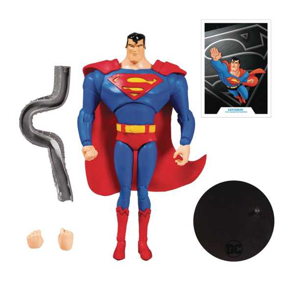 MCFARLANE'S TOYS DC ANIMATED SUPERMAN 7 INCH ACTIONFIGUR