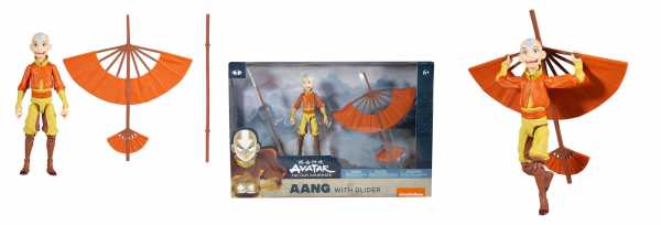 McFarlane Toys Avatar - Der Herr der Elemente Aang with Glider 13 cm Actionfigur Combo Pack