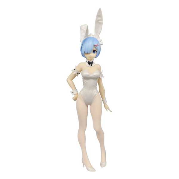 Re:Zero BiCute Bunnies Rem White Pearl Color Version 30 cm PVC Statue