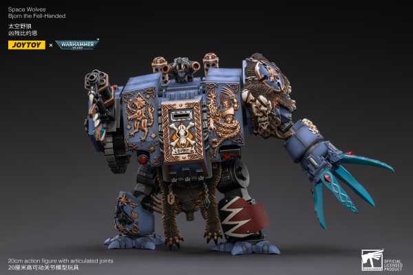JOY TOY WARHAMMER 40K SPACE WOLVES BJORN THE FELL-HANDED ACTIONFIGUR
