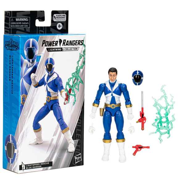Power Rangers Lightning Collection Lightspeed Rescue Blue Ranger 6 Inch Actionfigur