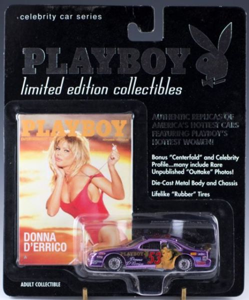 DONNA D'ERRICO Playboy Celebrity Car Series Diecast 1:64 Limited Edition
